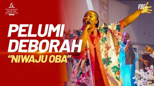 Pelumi Deborah singing Niwaju Oba