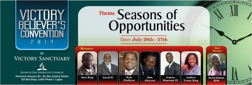 VBC 2014 poster: Seasons of Opportunities