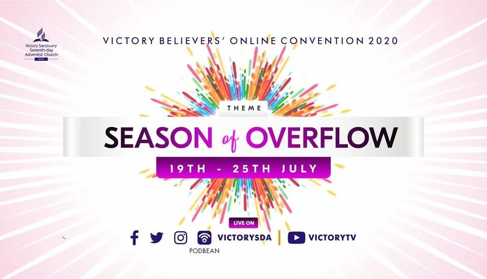 VBC 2020 poster: Season of Overflow, online